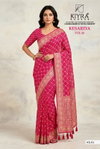 Kesariya Vol 38 By Kiyra Moss Silk Jari Saree Wholesale Market Surat